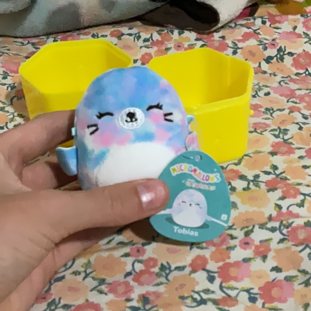 Tobias NWT new micromallow 2” squishmallow